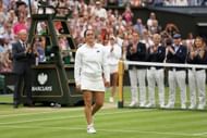 Ons Jabeur at the 2023 Wimbledon.